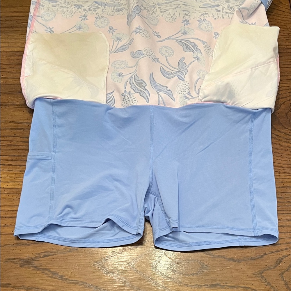 Lilly Pulitzer Luxletic‎ Monica Golf Skort Pink Tropics, size 4 - Picture 8 of 12